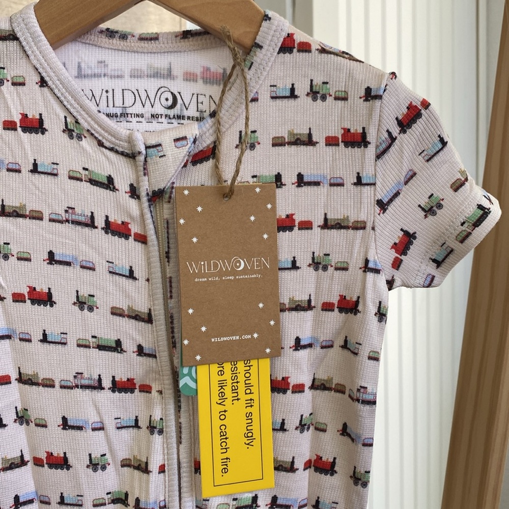 Wild Woven (formerly Kind Thing) Whistlestop Ribbed Shortie Romper